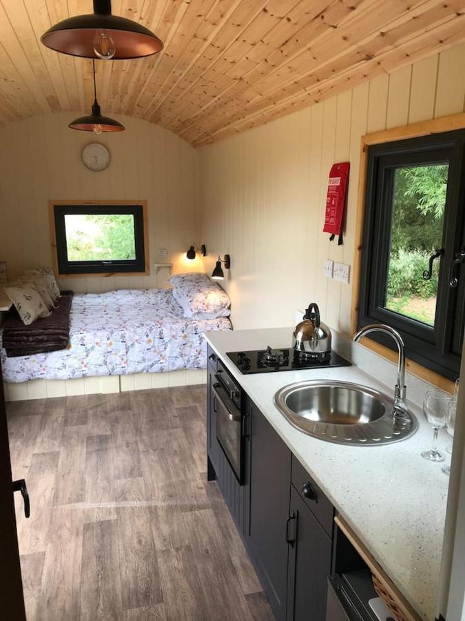 Апартаменты Sunset Shepherds Hut Тонтон